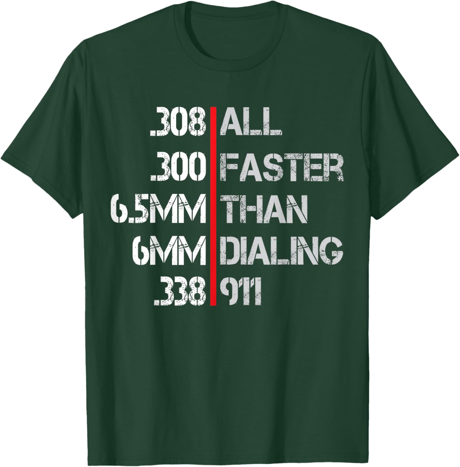 Long Range Shooting Marksman Precision Rifle Shooter T-Shirt - T-Shirt | Forest