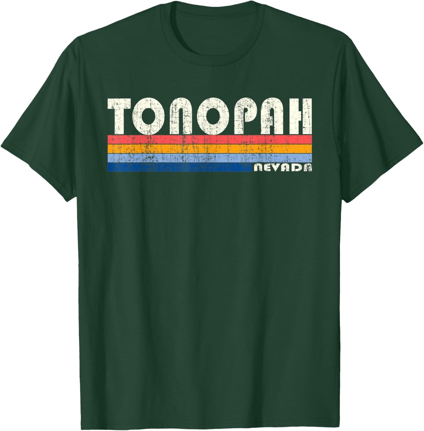 Vintage 70s 80s Style Tonopah NV T-Shirt - T-Shirt | Forest