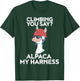Funny Climbing Shirt Cute Alpaca Rock Climber T-Shirt - T-Shirt | Forest