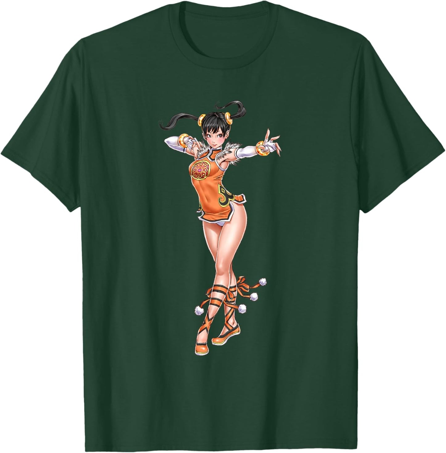 Bandai Namco Entertainment Inc. TEKKEN7 XIAOYU 004 , Small, Black T-Shirt - T-Shirt | Forest
