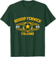 Bishop Fenwick Falcons Soccer Ball 2025 T-Shirt - T-Shirt | Forest