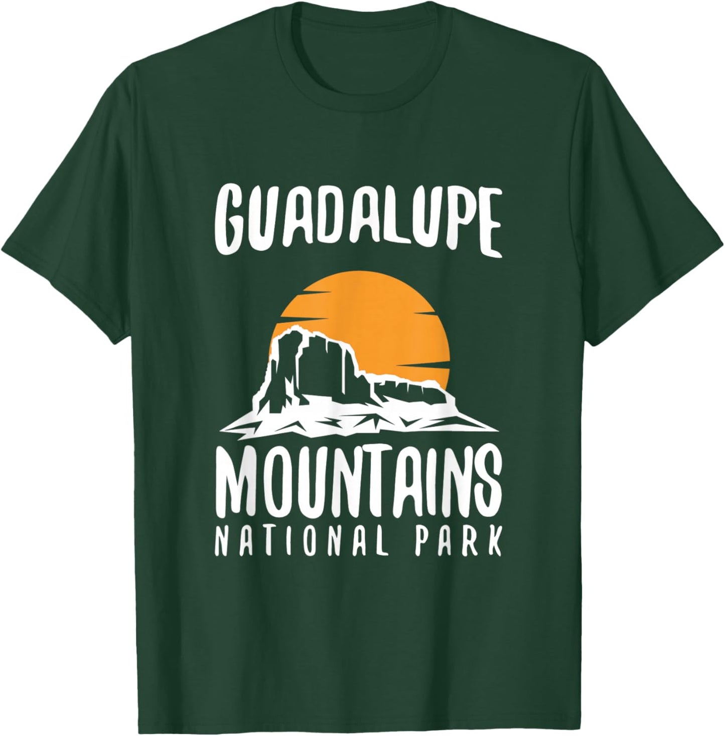 Guadalupe Mountain National Park Hiking T-Shirt - T-Shirt | Forest