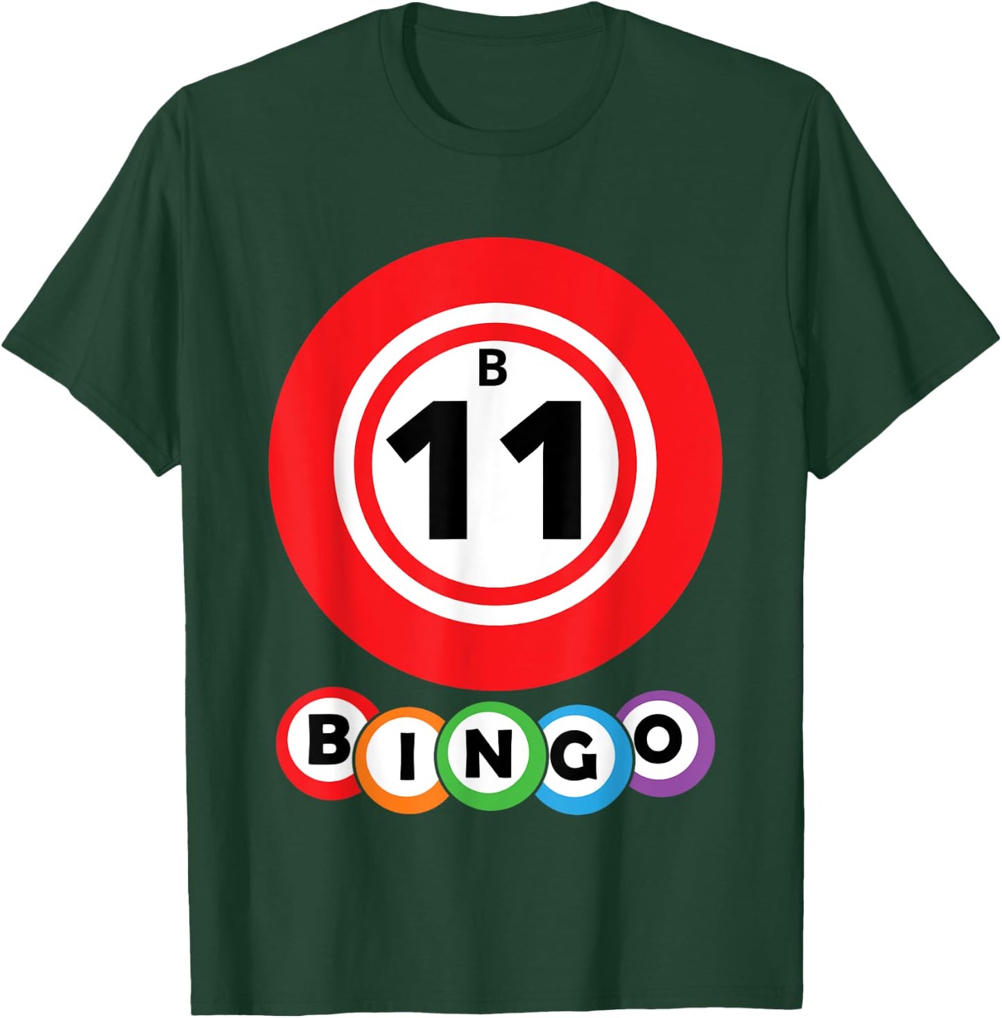Lucky Bingo B11 Group Bingo Costume T-Shirt - T-Shirt | Forest