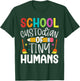 School Custodian Of Tiny Humans Back To School Janitor T-Shirt - T-Shirt | Forest