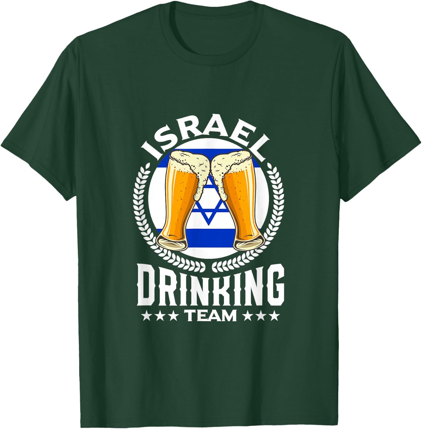 Israel Drinking Team T-Shirt - T-Shirt | Forest