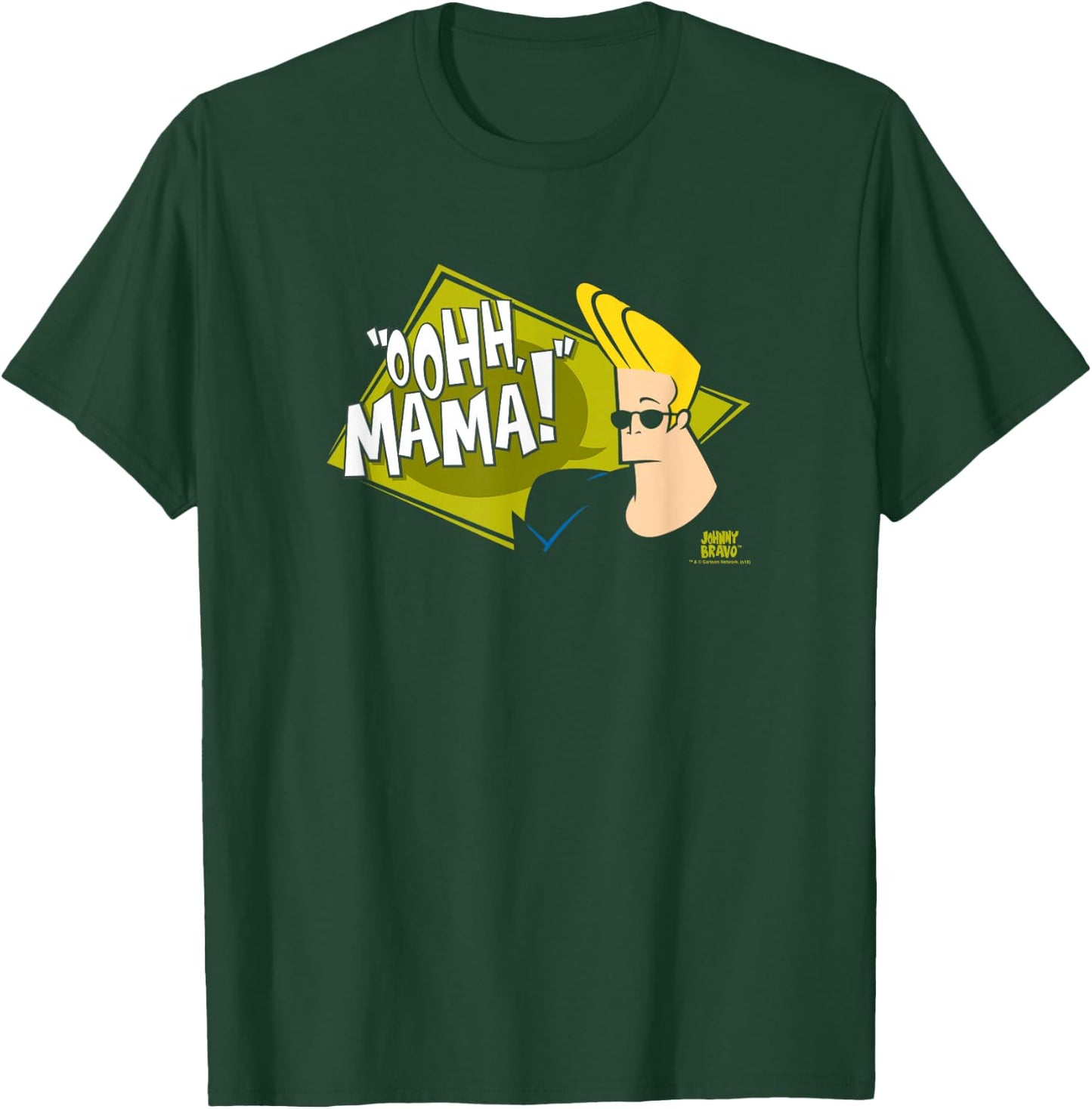 Johnny Bravo Oohh Mama T-Shirt - T-Shirt | Forest
