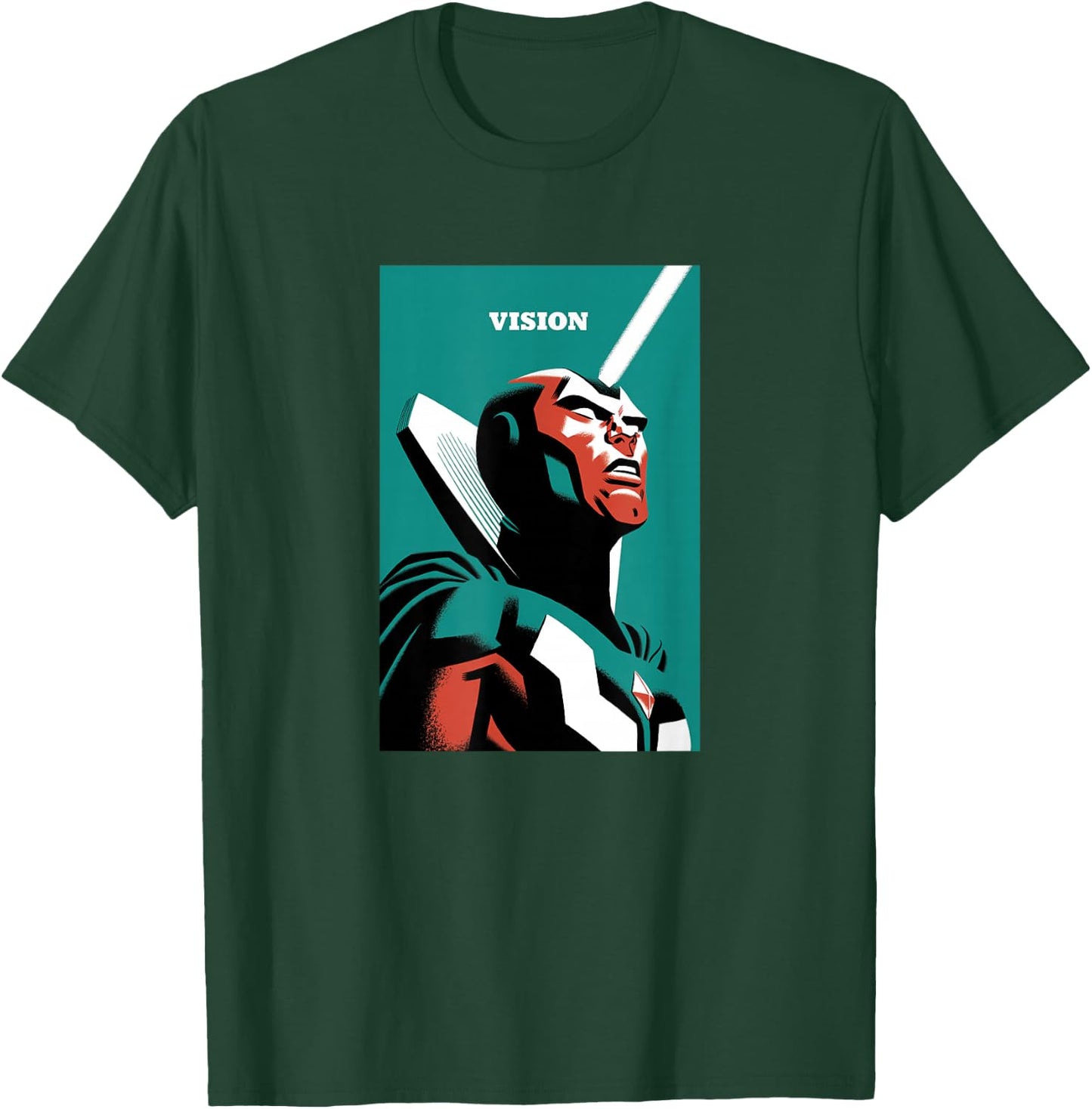 Marvel Vision Simple Poster T-Shirt - T-Shirt | Forest