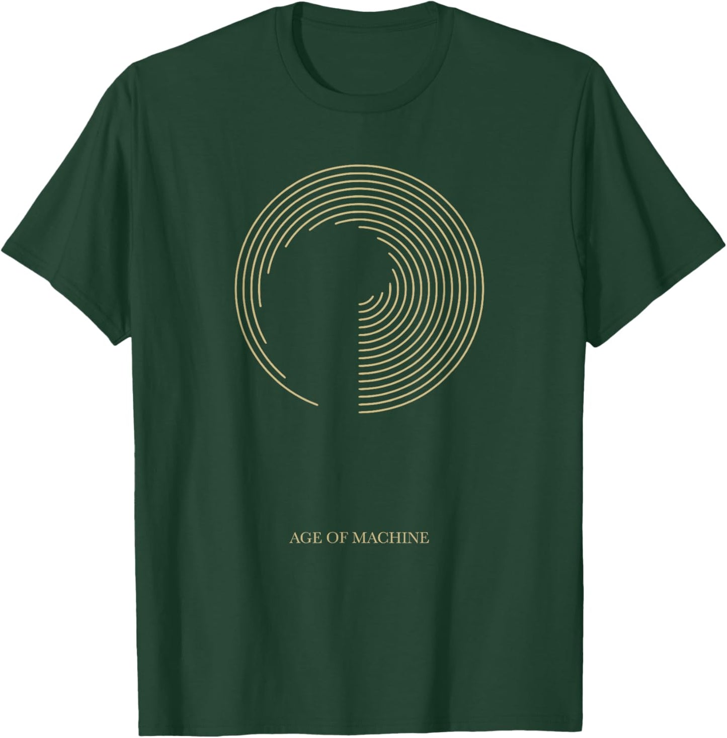 Official Greta Van Fleet Age of Machine Black T-Shirt - T-Shirt | Forest