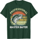 Fishing-Shirt Professional Master-Baiter Funny Dad Vintage T-Shirt - T-Shirt | Forest
