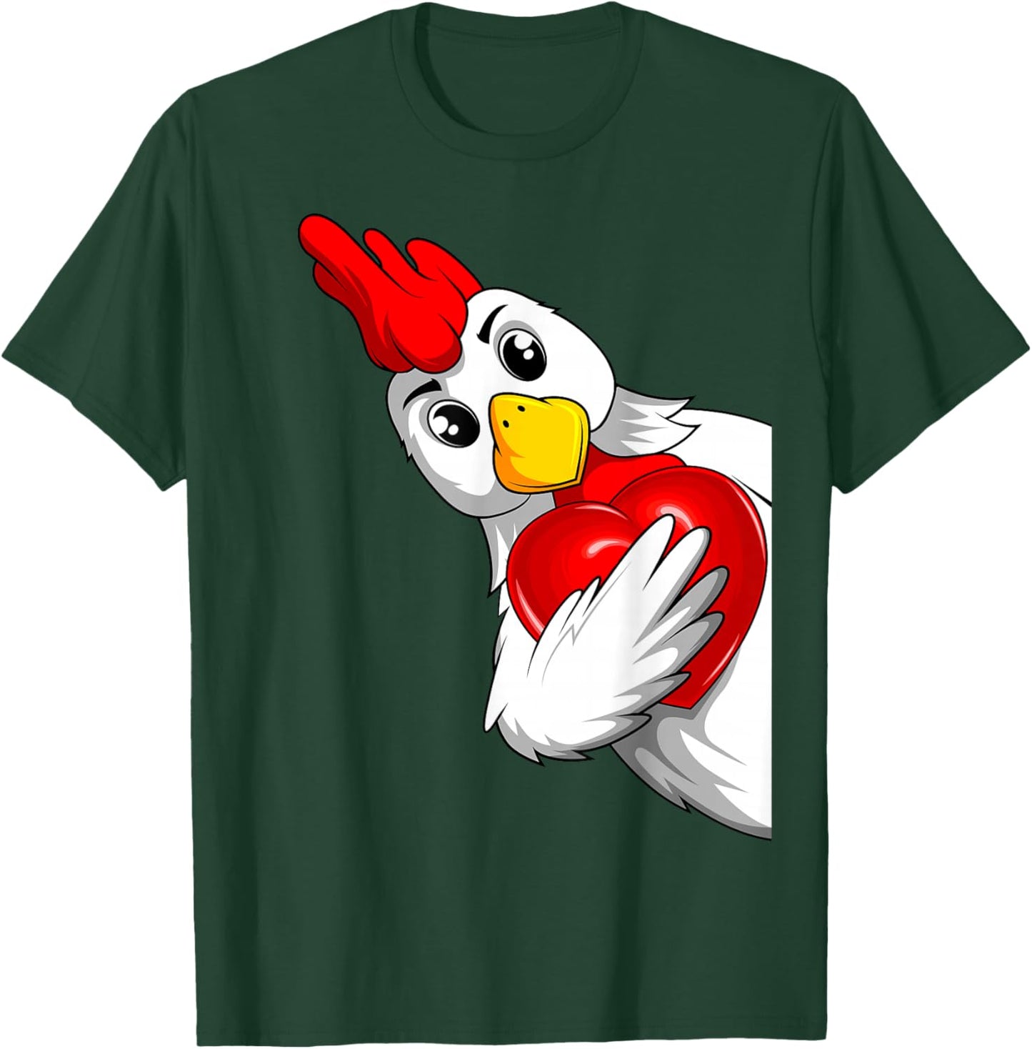 Hühner Landwirt Huhn Damen Mädchen Kinder T-Shirt - T-Shirt | Forest