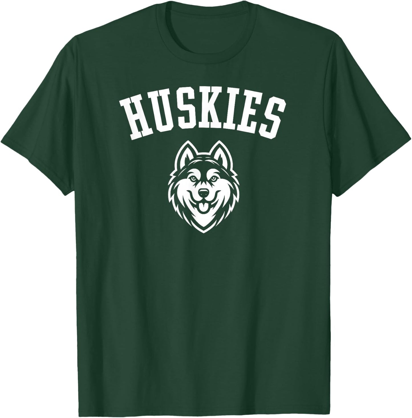Huskies Mascot for Youth Teams Players and Fans T-Shirt - T-Shirt | Forest
