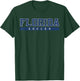 Florida Soccer Blue Vintage Text T-Shirt - T-Shirt | Forest
