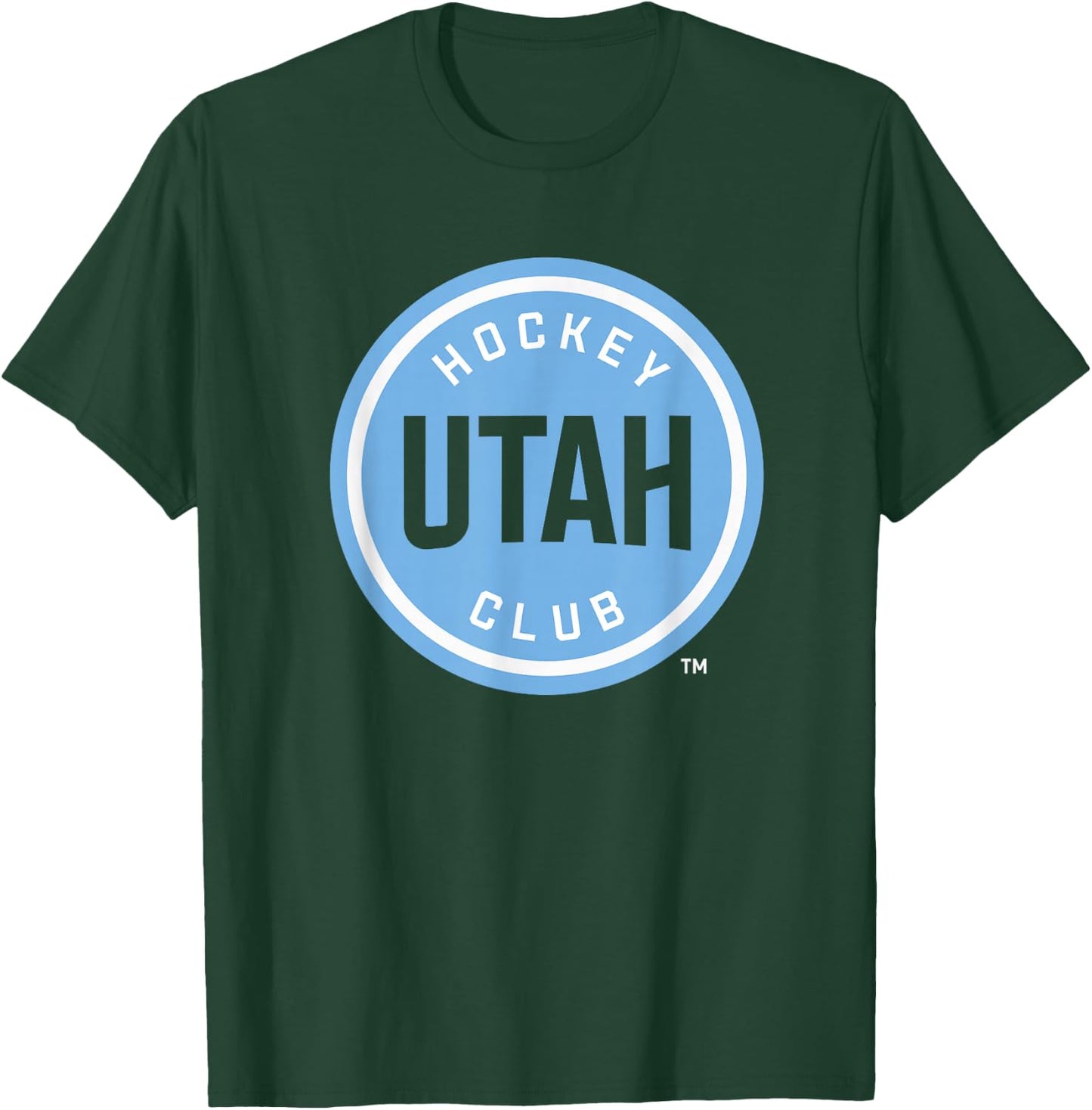 Utah Hockey Club Icon Black Officially Licensed T-Shirt - T-Shirt | Forest