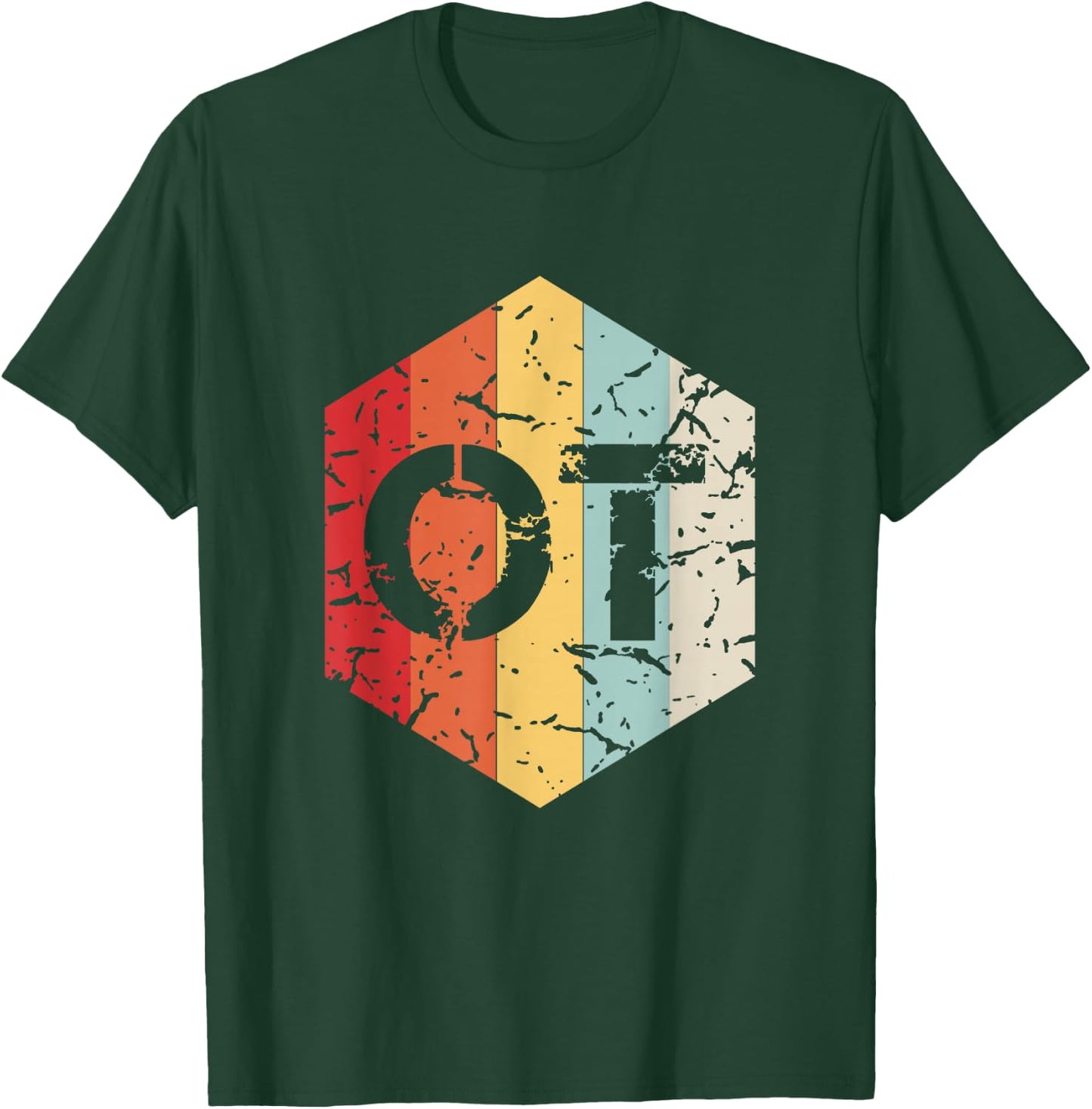Retro OT Occupational Therapy Gift Therapist Month T-Shirt - T-Shirt | Forest