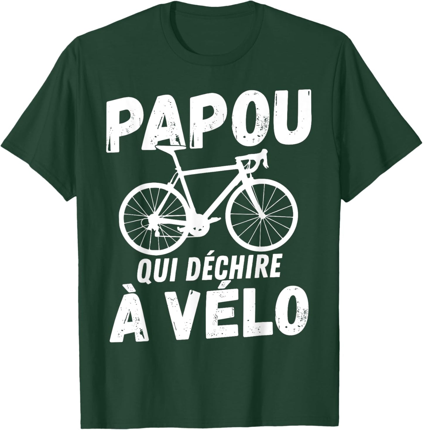 Bicycle man funny cycling cyclist Papua tearing bike , Black, S T-Shirt - T-Shirt | Forest