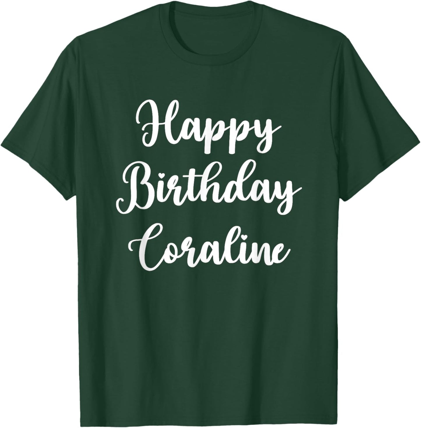 Happy Birthday Coraline T-Shirt - T-Shirt | Forest