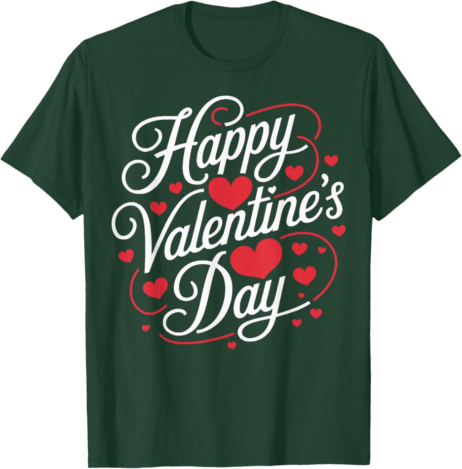 Happy Valentines Day Valentines T-Shirt - T-Shirt | Forest