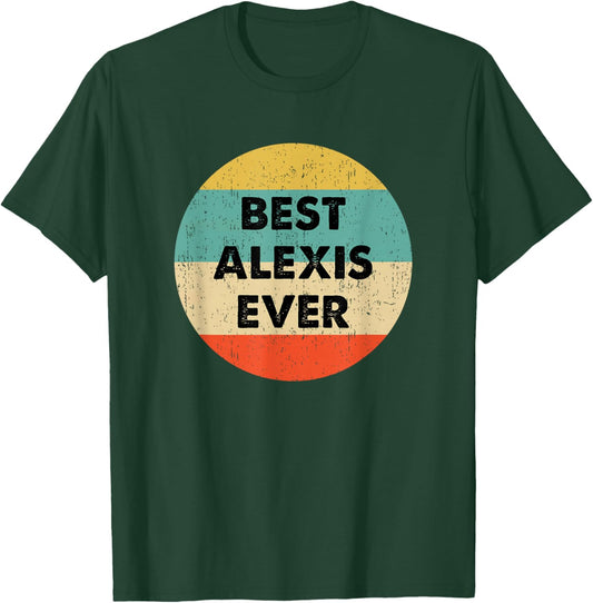 Alexis Name T-Shirt - T-Shirt | Forest