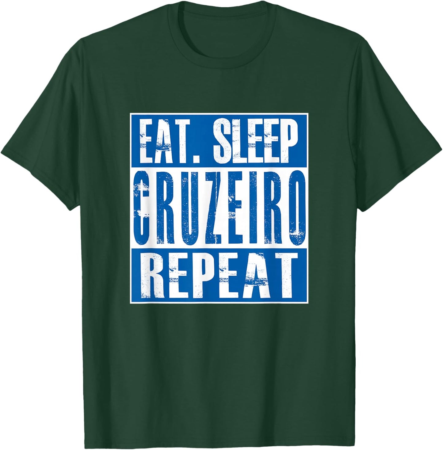 Cruzeiro Soccer - Camisa Cruzeiro - Black Kids - Soccer Team - Short Sleeve - Classic Fit - - Small T-Shirt - T-Shirt | Forest