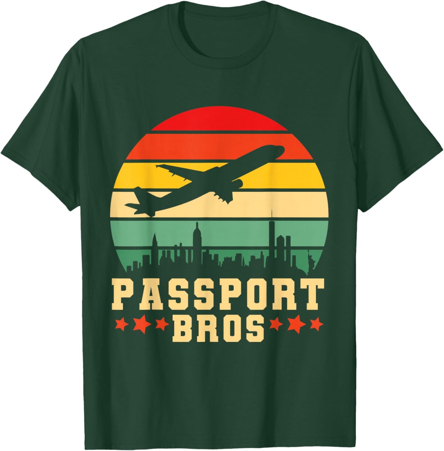 Find Love Abroad Modern Dating Meme Passport Bros T-Shirt - T-Shirt | Forest
