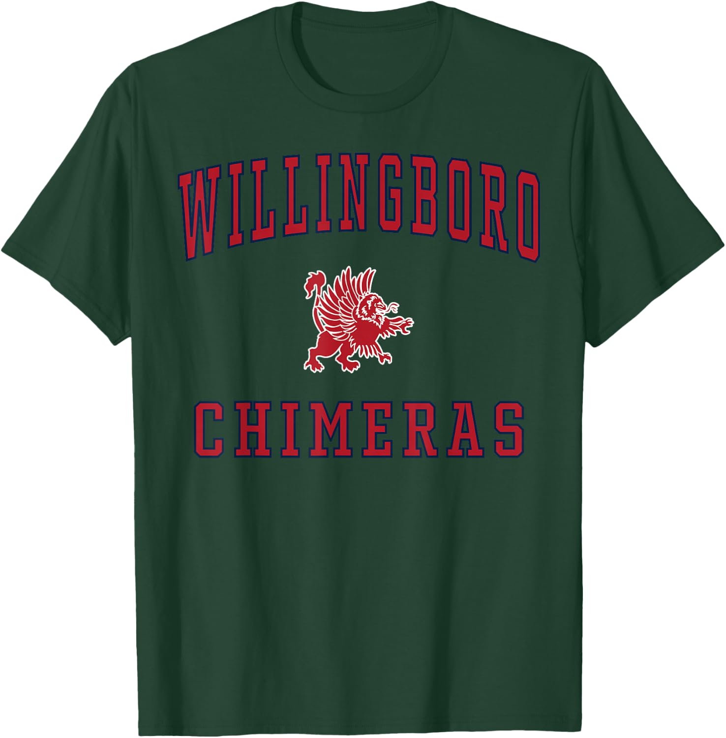 Willingboro High School Chimeras T-Shirt - T-Shirt | Forest