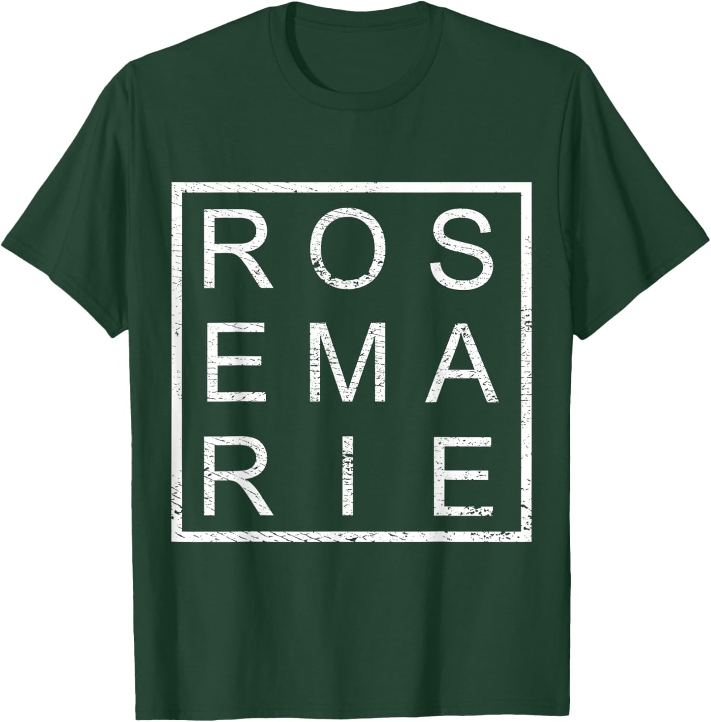 Rosemarie Personalised, Rosemarie Name, Mrs Rosemarie T-Shirt - T-Shirt | Forest