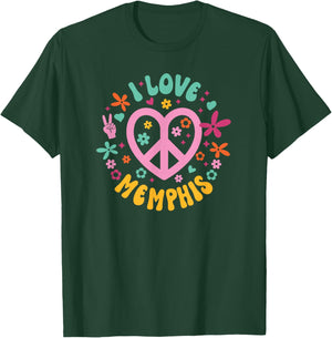 I Love Memphis T-Shirt - T-Shirt | Forest