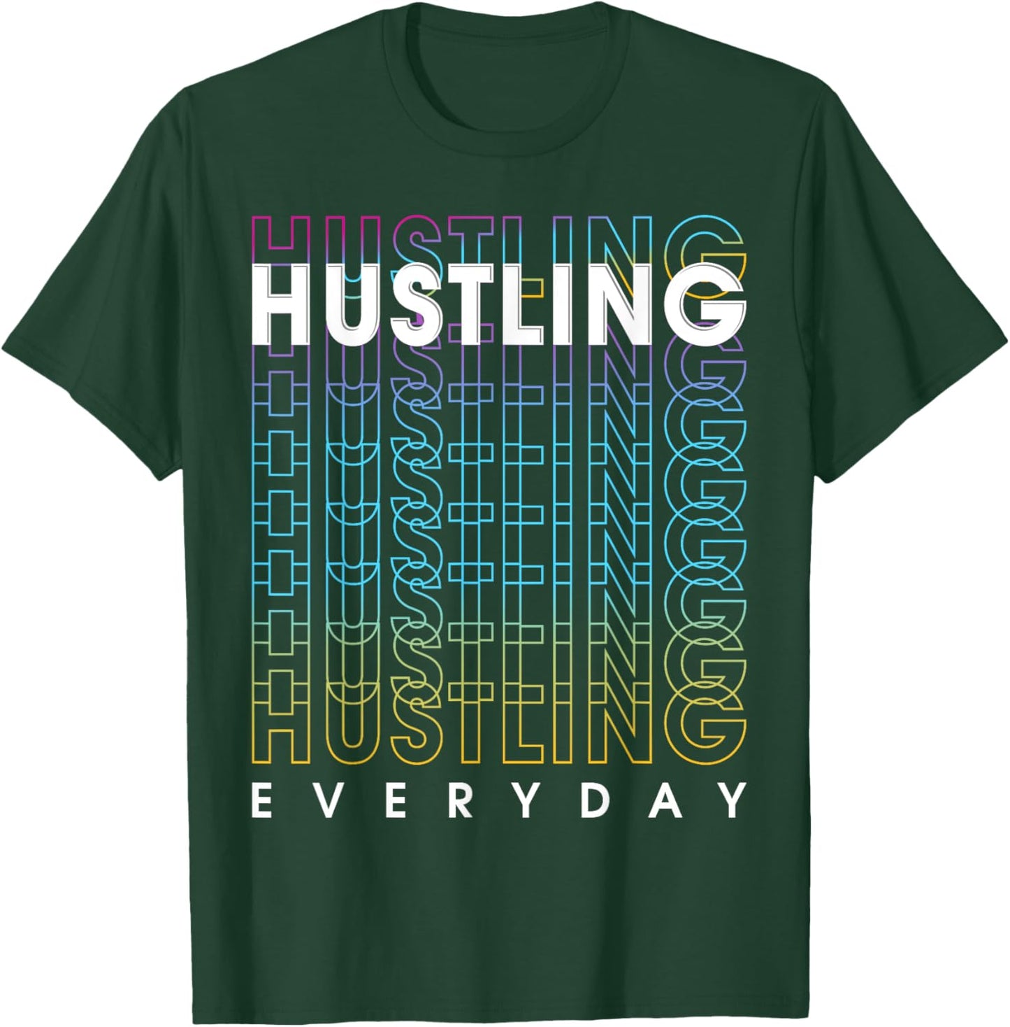 Motivational Quote CEO Entrepreneur Gifts by DMTRY -Adults Black Modern Letter Print Small T-Shirt - T-Shirt | Forest