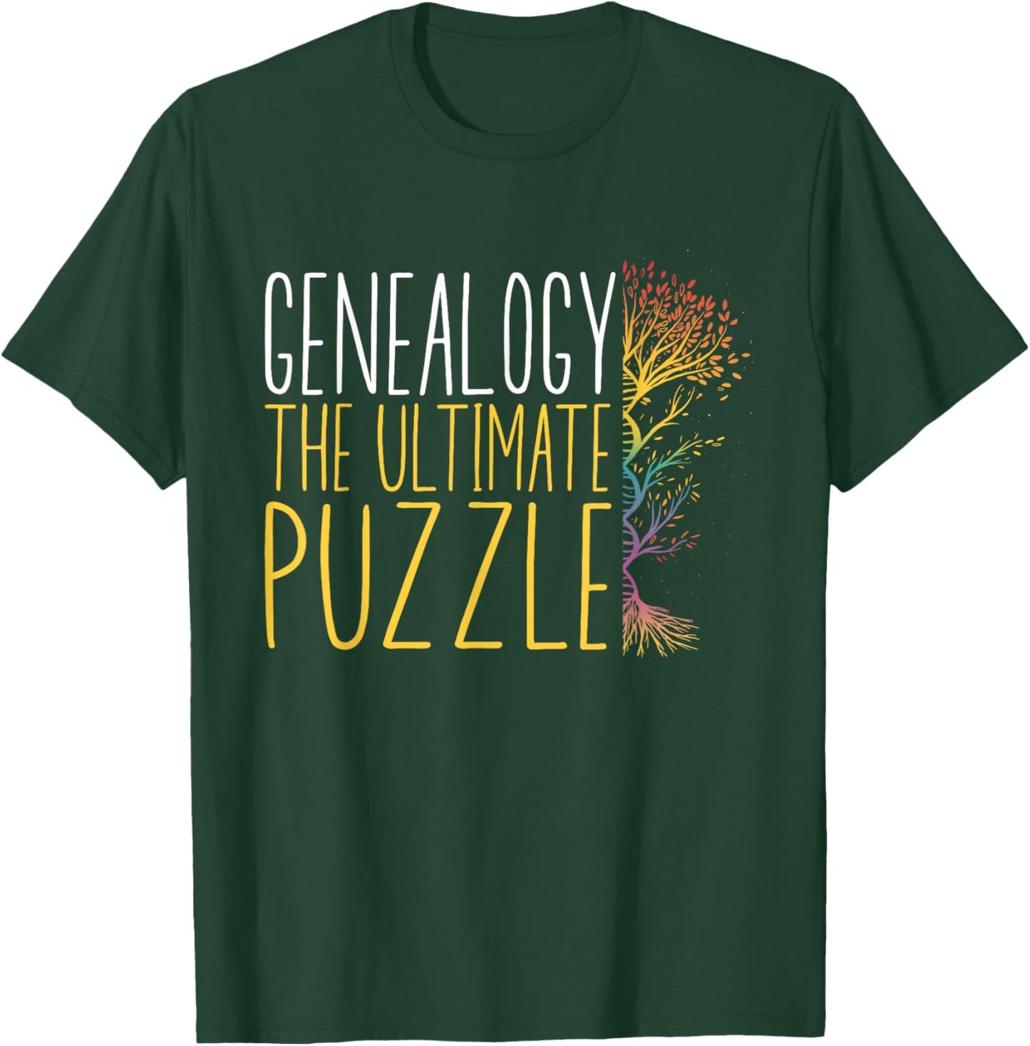 Genealogie Ahnenforschung Ahnenforscher T-Shirt - T-Shirt | Forest