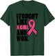 Breast Cancer Fought Like Girl Won Awareness Survivor Women T-Shirt - T-Shirt | Forest