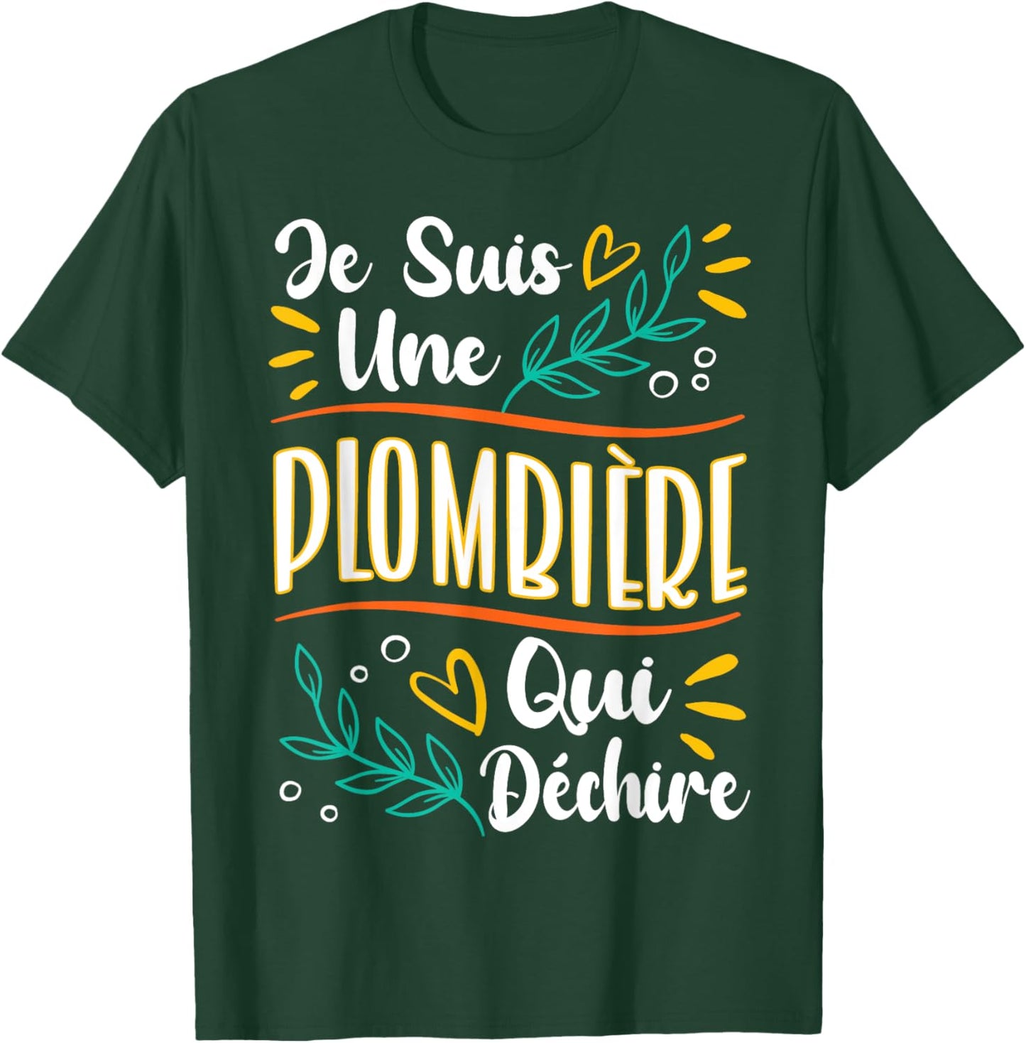 Une Plumbier Qui Déchire Women's Gift Plumber T-Shirt - T-Shirt | Forest