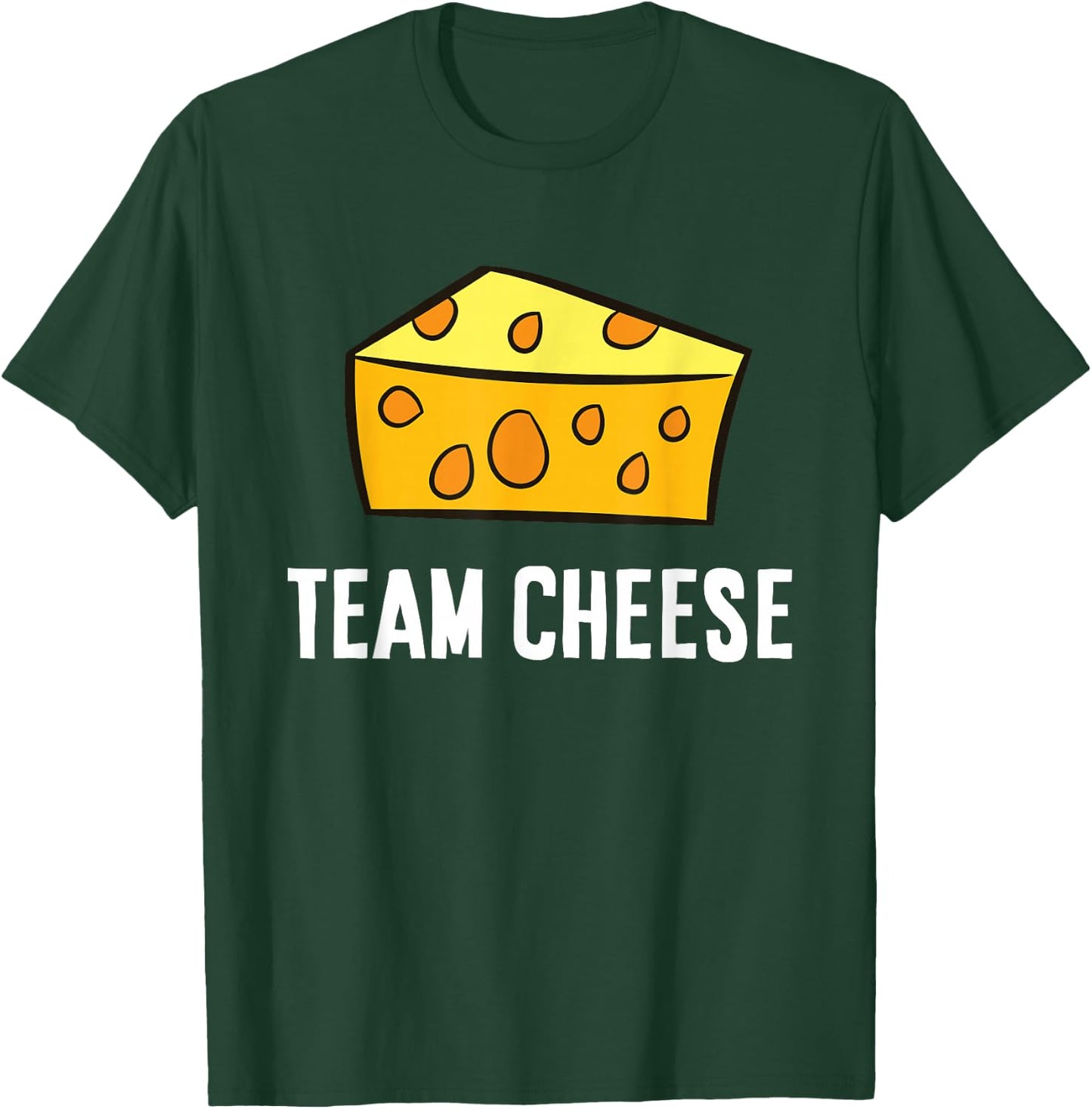 Team Cheese Funny Cheese Lover T-Shirt - T-Shirt | Forest