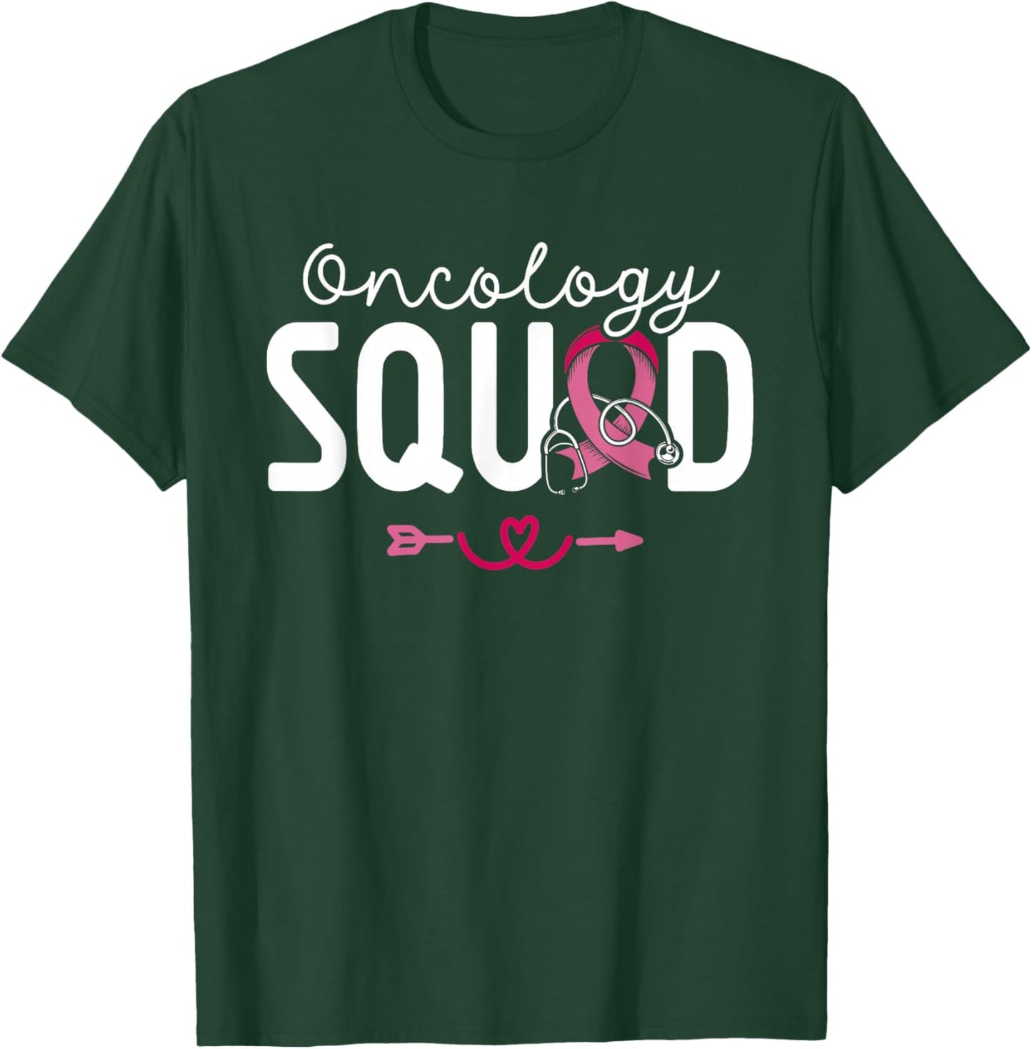 Oncology Squad Cancer Nursing Nurses Oncology Nurse T-Shirt - T-Shirt | Forest