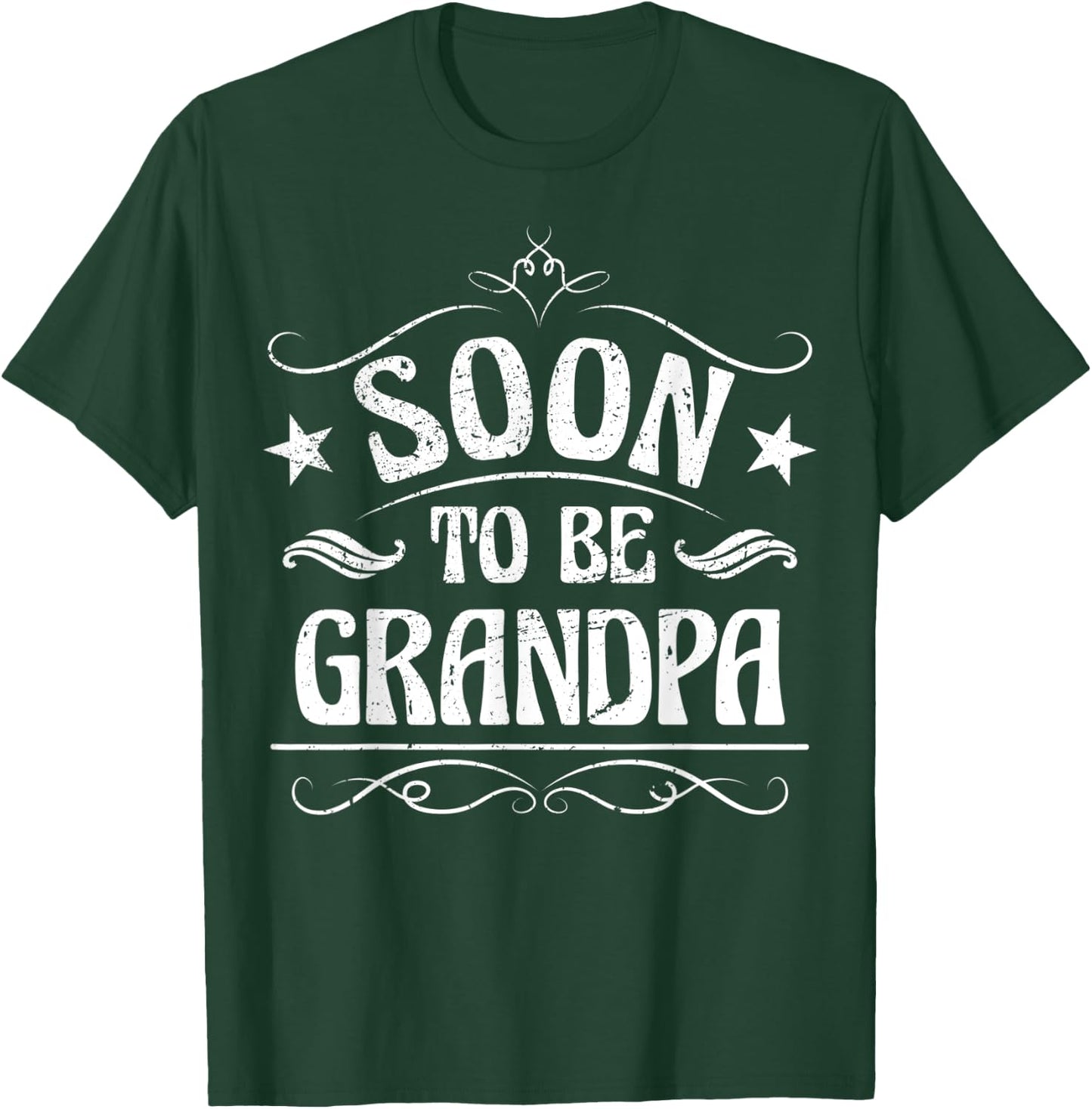 Soon To Be Grandpa T-Shirt - T-Shirt | Forest