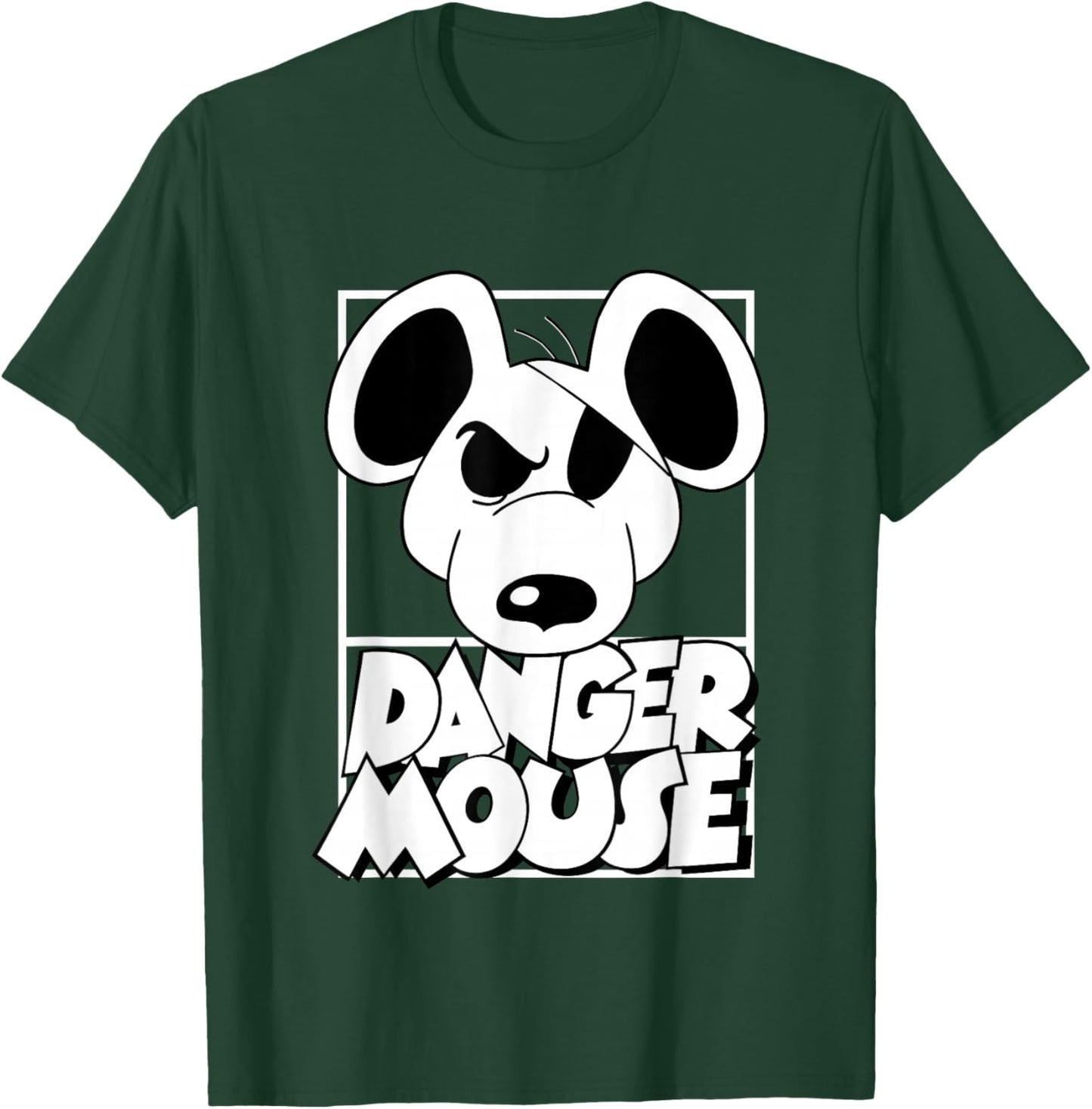 Danger Mouse Eye Patch T-Shirt - T-Shirt | Forest