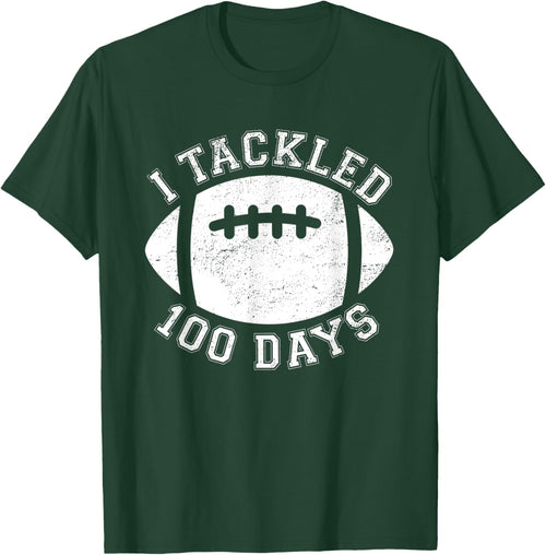 100th Day Of School I Tackled 100 Days Of School Football