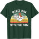 Rizz em With The Tism Meme Retro T-Shirt - T-Shirt | Forest