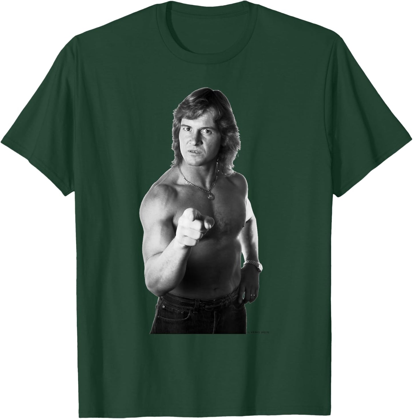 Wrestler Roddy Piper Actor They Live By Michael Grecco T-Shirt - T-Shirt | Forest