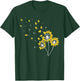 Rubber Duck Dandelions Cute Rubber Duckie Bath Toy Funny T-Shirt - T-Shirt | Forest