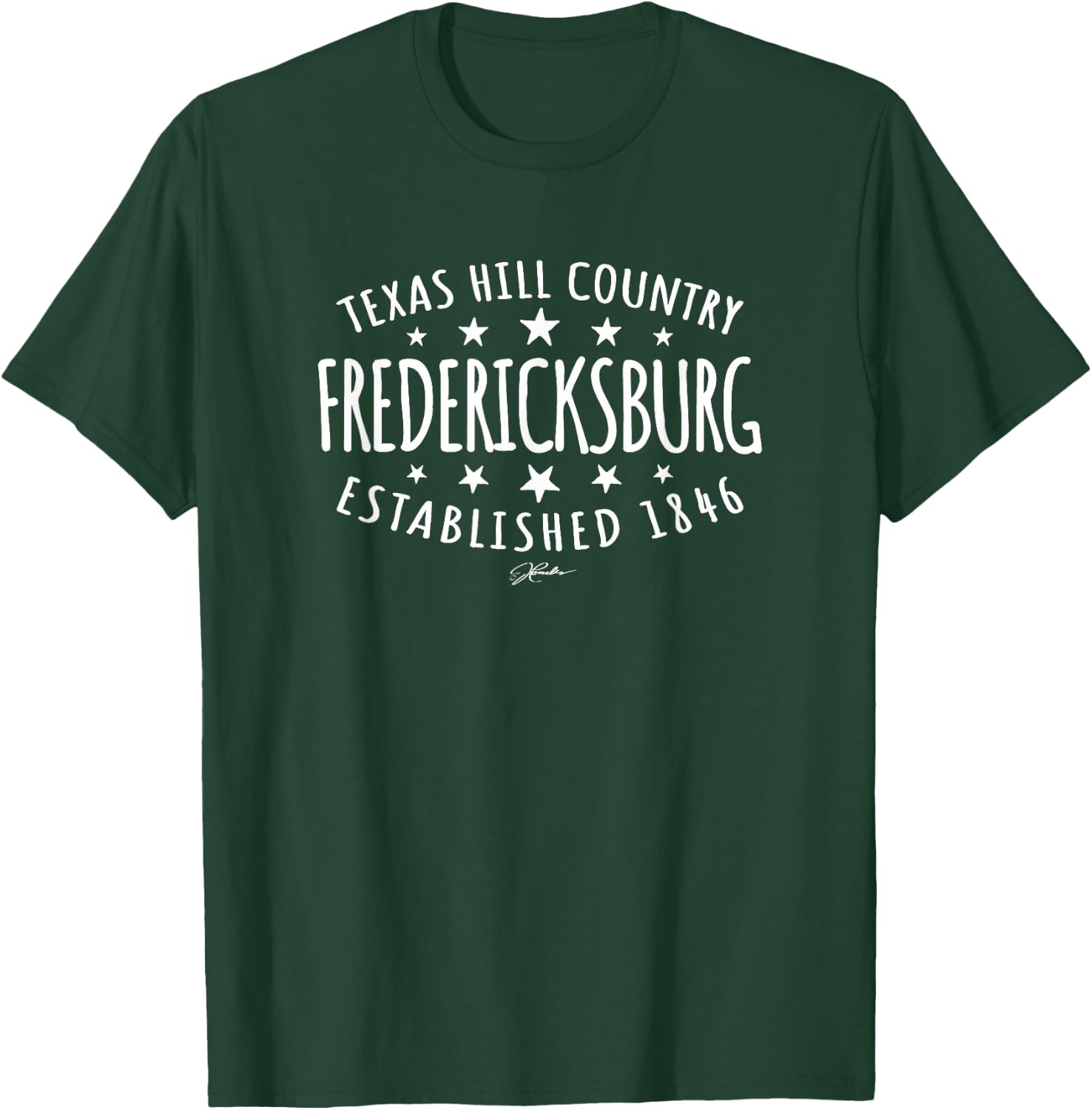 JCombs: Fredericksburg, TX T-Shirt - T-Shirt | Forest