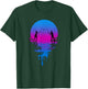Vintage Retro Sunset Juggling T-Shirt - T-Shirt | Forest