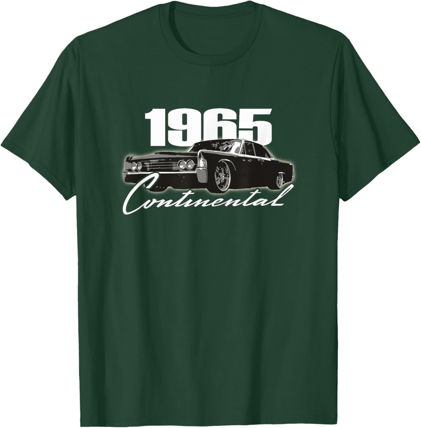 1965 Lincoln Continental T-Shirt - T-Shirt | Forest