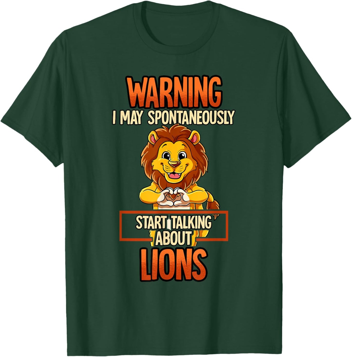 Lion T-Shirt - T-Shirt | Forest
