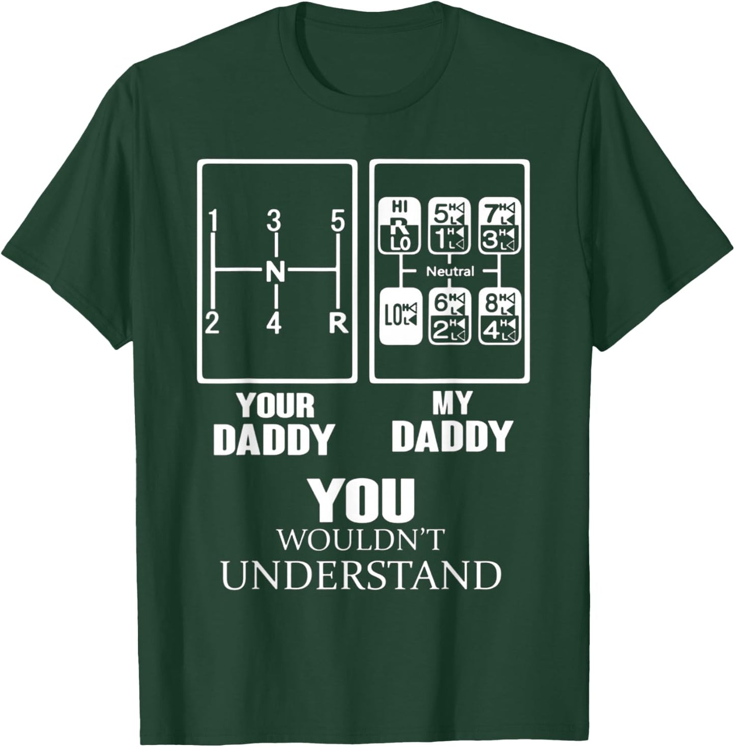 YOUR DADDY - MY DADDY you wouldn't understand T-Shirt - T-Shirt | Forest