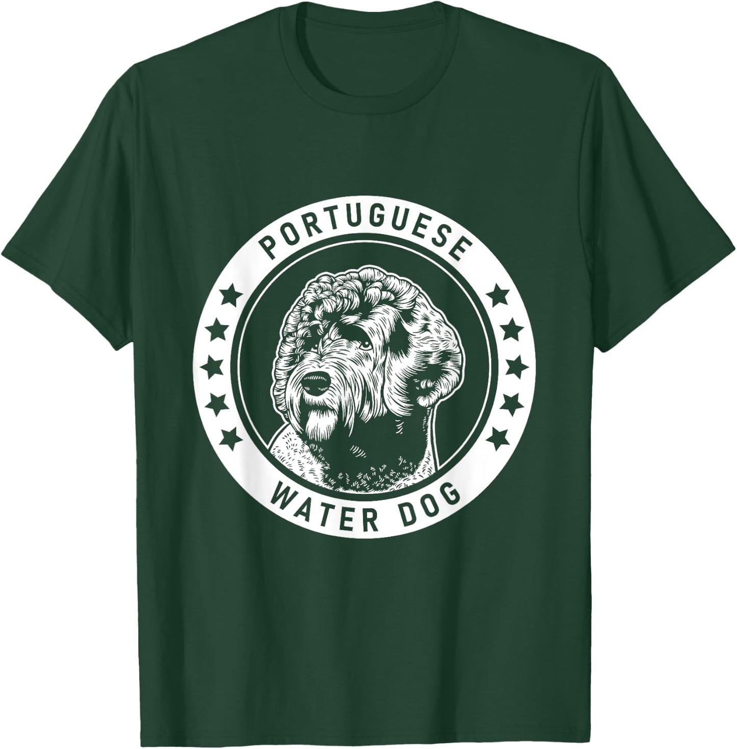 Portuguese Water Dog Fan design Women Girls Kids T-Shirt - T-Shirt | Forest