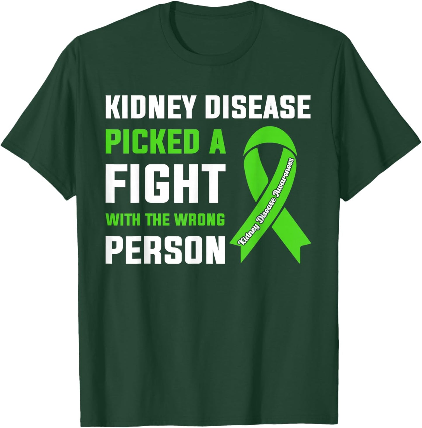 CKD Chronic Kidney Disease Awareness Month 2025 T-Shirt - T-Shirt | Forest