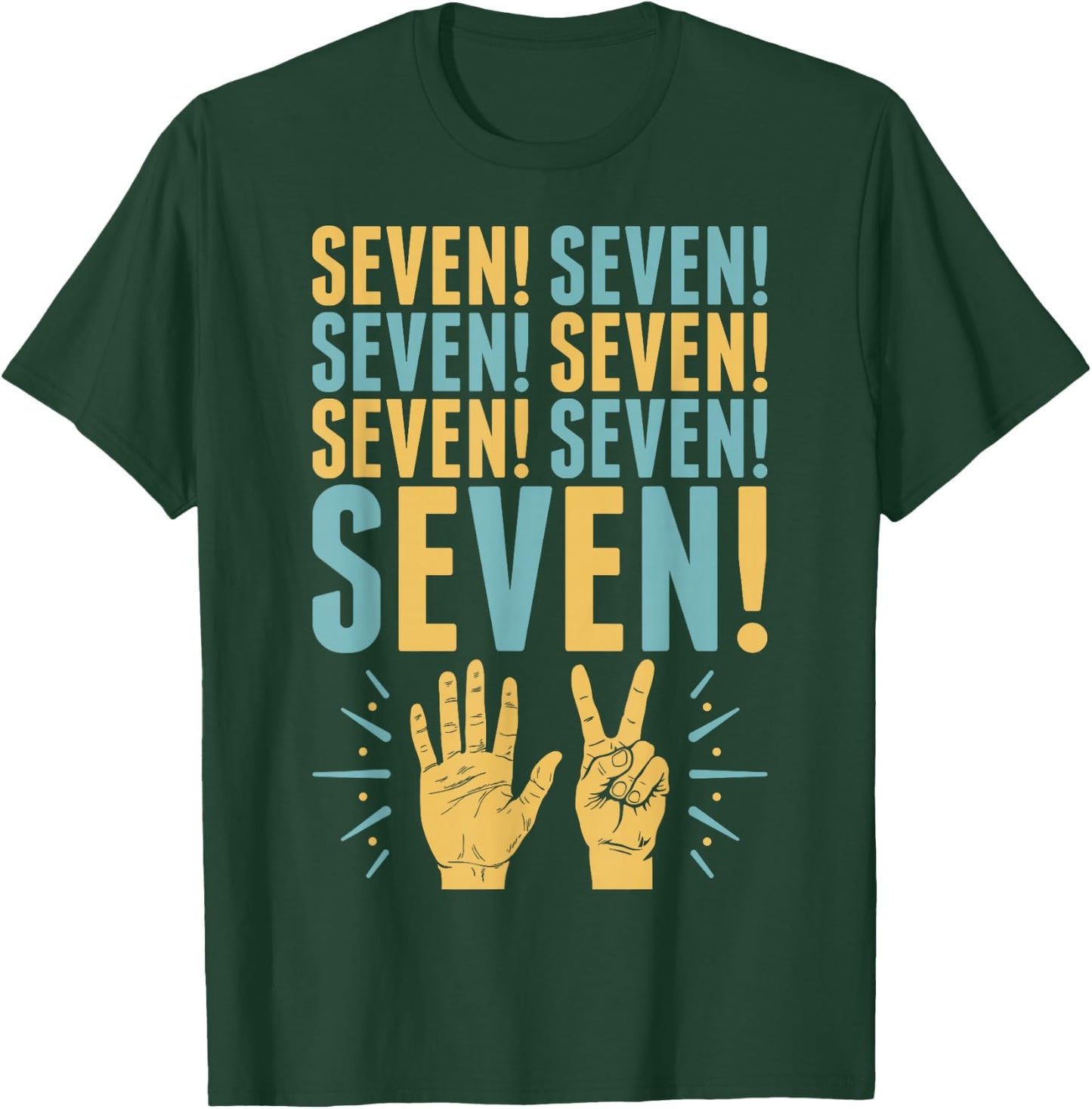 Friends Seven Fingures T-Shirt - T-Shirt | Forest
