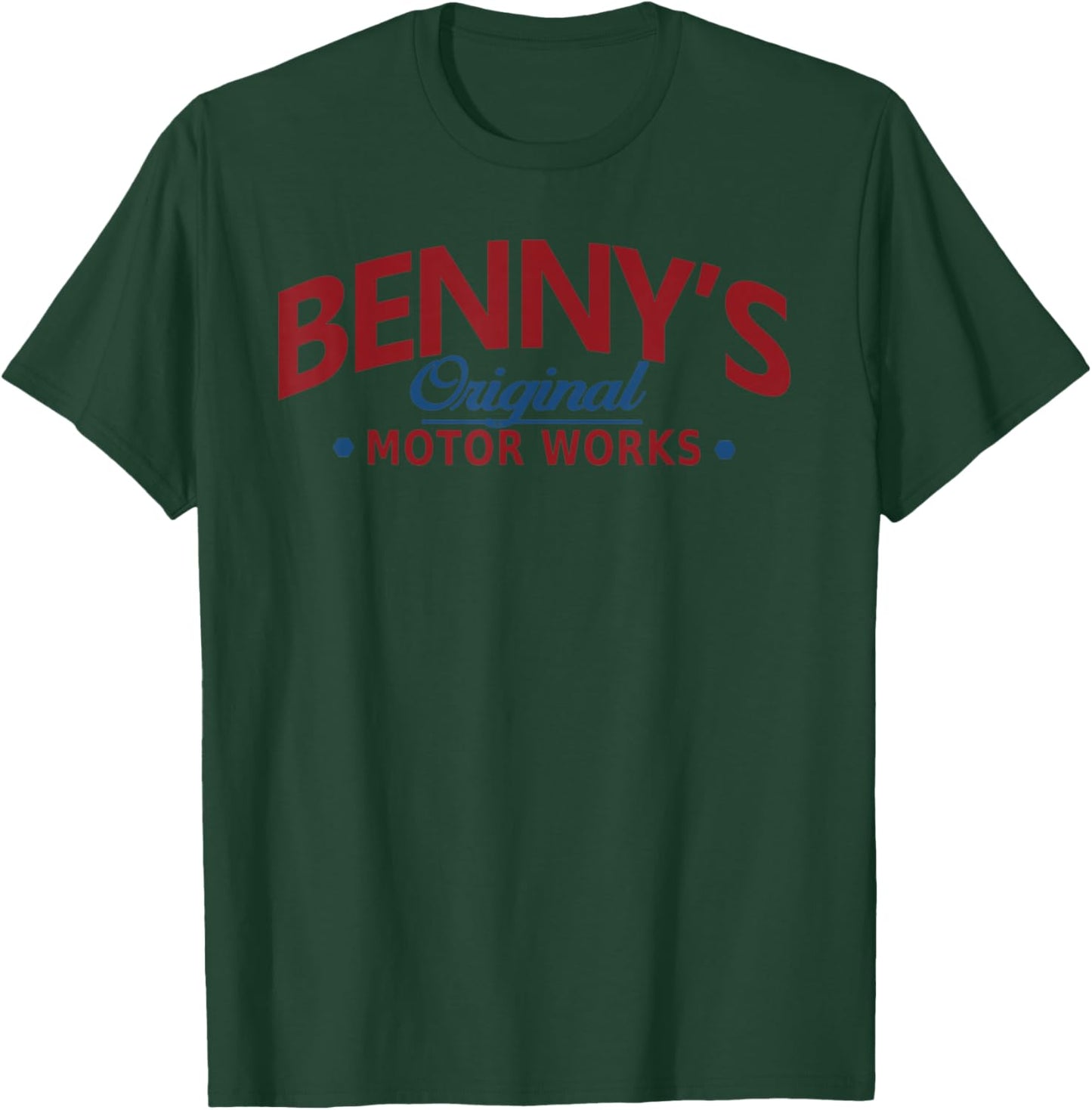 Benny's Motor Works Original T-Shirt - T-Shirt | Forest