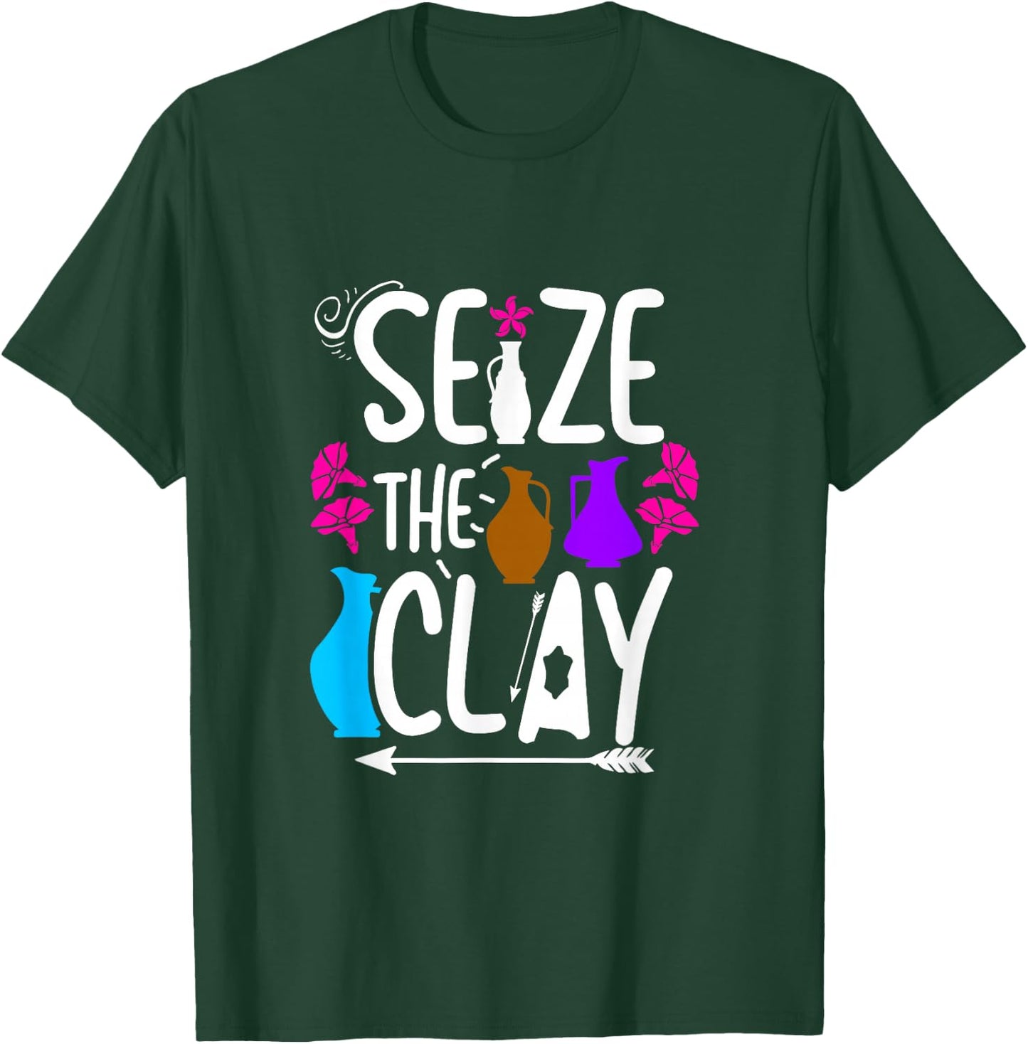 Pottery Clay Pottery - Pottery T-Shirt - T-Shirt | Forest