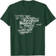 Spain Map Silhouette Towns Cities Madrid Travel Espana T-Shirt - T-Shirt | Forest